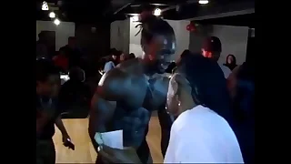 Vitalized Milf Sucks Male Stripper